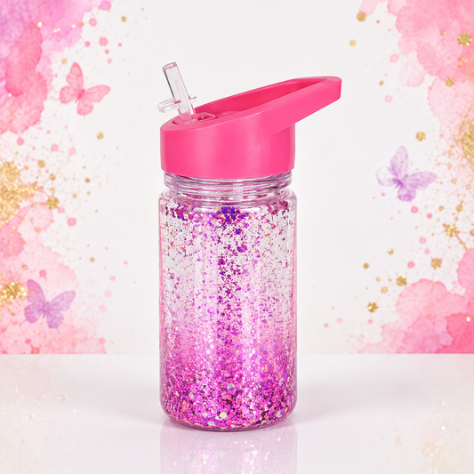 10oz Acrylic Flip Straw