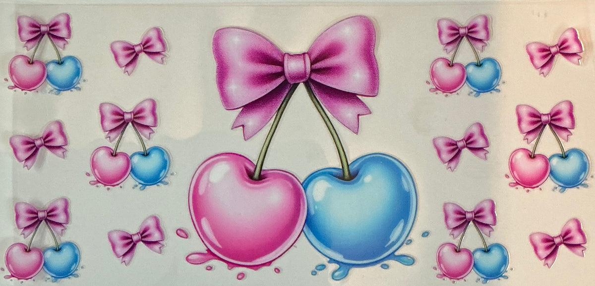 Pink & Blue Cherry